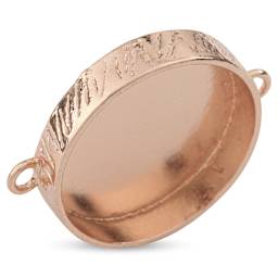 Ranger Ice Industrial Bezel - Circle, Rose Gold, 30 mm Dia.