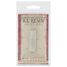 Ranger Ice Industrial Bezel - Rectangle, Sterling Silver, 4.7 cm x 1.2 cm - front of packaging