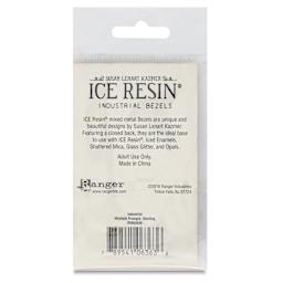 Ranger Ice Industrial Bezel - Triangle, Sterling Silver, 5.0 cm x 1.8 cm - back of packaging