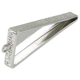 Ranger Ice Industrial Bezel - Triangle, Sterling Silver, 5.0 cm x 1.8 cm
