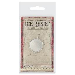 Ranger Ice Industrial Bezel - Circle, Sterling Silver, 30 mm Dia. - front of packaging