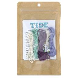 Hemptique Tide Together Layered Hemp Bracelet Kit - Aruba - back of packaging