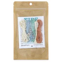 Hemptique Tide Together Layered Hemp Bracelet Kit - Bora Bora - back of packaging