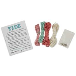 Hemptique Tide Together Layered Hemp Bracelet Kit - Bali - contents