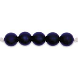 Rico Design Itoshii Plastic Beads - Dark Blue, 10 mm Dia.