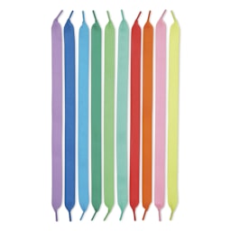 Rico Design Grosgrain Ribbon Bracelets - Rainbow, Set of 10 - out of packaging