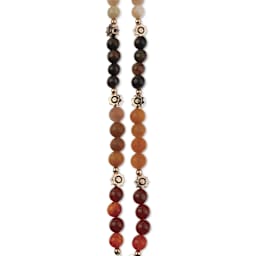 John Bead Solar System Glass Bead Strand - Sun, 6 mm Dia.
