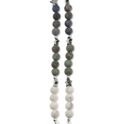 John Bead Solar System Glass Bead Strand - Earth, 6 mm Dia.