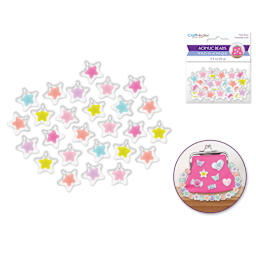 Craft Medley Fashion Acrylic Beads - Starburst, 0.9 oz contents