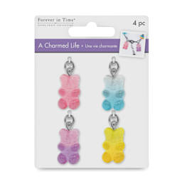 Forever in Time Gummy Bear Charms, in packaging