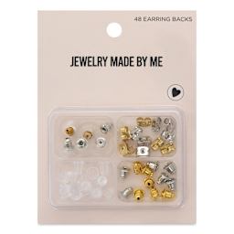 Jewelry Made By Me Earring Backs - Pkg of 48 front of packaging