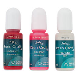 Jewelry Made By Me Liquid Pigment - Set of 3, Love, 10 ml Bottles