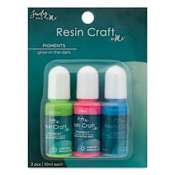 Jewelry Made By Me Liquid Pigment - Set of 3, Glow, 10 ml Bottles front of packaging