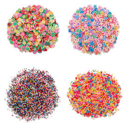 Jewelry Made By Me Polymer Clay Inclusions - Fruit, Flowers and Sprinkles