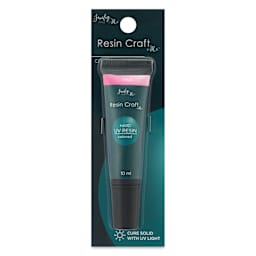 Jewelry Made By Me Colored UV Resin - Pink, 10 ml Tube front of packaging