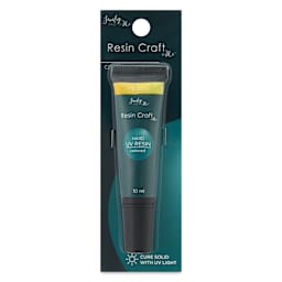 Jewelry Made By Me Colored UV Resin - Yellow, 10 ml Tube front of packaging