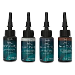 Jewelry Made By Me UV Resin Icing - Set of 4, Neutral Colors, 10 ml Bottles