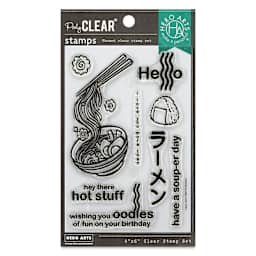 Hero Arts Ramen Clear Stamp Set - Set of 9 front of packaging