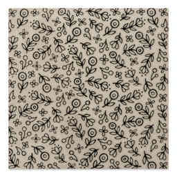 Hero Arts Rubber Cling Stamps - Whimsy Floral, 6" x 6"