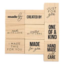 Hero Arts Handmade Mini Tub Woodblock Stamps - Set of 10