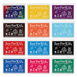 Hero Arts Just For Kids Ink Pads - Set of 12, Assorted, front of pads