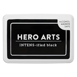 Hero Arts Intens-ified Black Ink Pad front of packaging