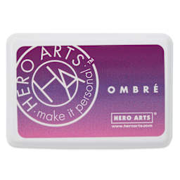 Hero Arts Ombre Ink Pad - Hydrangea front of container