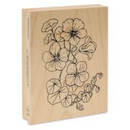 Hero Arts Flowering Woodblock Stamp - Nasturtium