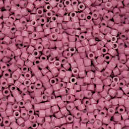 John Bead Cylin 11/0 Cylindrical Seed Beads - Vintage Rose Opaque