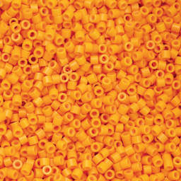 John Bead Cylin 11/0 Cylindrical Seed Beads - Saffron Spice