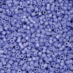 John Bead Cylin 11/0 Cylindrical Seed Beads - Cornflower Blue Opaque