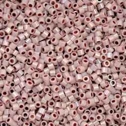 John Bead Cylin 11/0 Cylindrical Seed Beads - Light Lilac AB