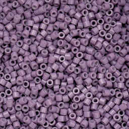 John Bead Cylin 11/0 Cylindrical Seed Beads - Lavender Opaque