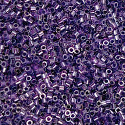 John Bead Cylin 11/0 Cylindrical Seed Beads - Lavender Gemdust