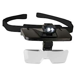 John Bead Head Mounted Magnifier with Lights