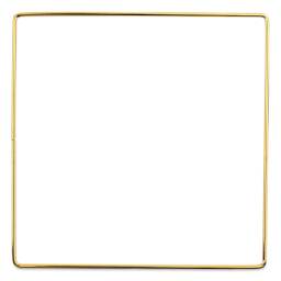 John Bead Iron Metal Shapes Macramé Frames - Square, 150 mm