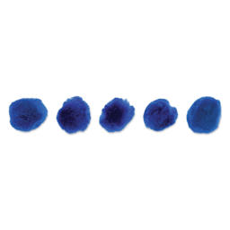 John Bead Pom Poms - Pkg of 100, Dark Blue, 1"