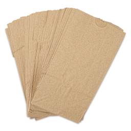 Hygloss Kraft Brown Paper Bags - Pkg of 100, #2 Small stacked