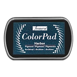 Jacquard ColorPad Pigment Ink Pad - Harbor front of packaging