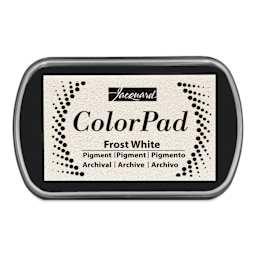 Jacquard ColorPad Pigment Ink Pad - Frost White closed case