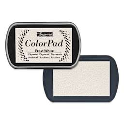 Jacquard ColorPad Pigment Ink Pad - Frost White