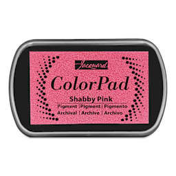 Jacquard ColorPad Pigment Ink Pad - Shabby Pink front of packaging