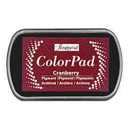 Jacquard ColorPad Pigment Ink Pad - Cranberry front of packaging