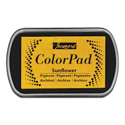 Jacquard ColorPad Pigment Ink Pad - Sunflower front of packaging