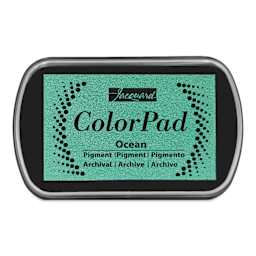Jacquard ColorPad Pigment Ink Pad - Ocean front of packaging