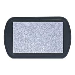 Jacquard ColorPad Pigment Ink Pad - Metallic Silver without lid