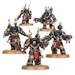 Warhammer 40K Chaos Space Marines Chaos Terminator Squad