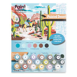 Paint The Town By Numbers Painted Desert Kit