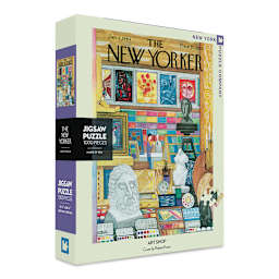 New Yorker Magazine Cover Puzzle - Art Shop, 1,000 pieces (box)