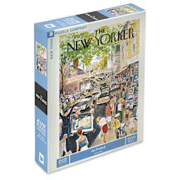 New Yorker Magazine Cover Puzzle - Art Festival, 1000 pieces
